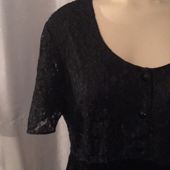 Ms. Choice long black lace dress - Picture 2 of 10